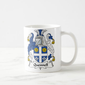 Taza De Café Escudo de la familia de Quennell