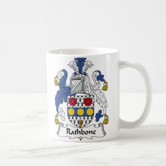 Taza De Café Escudo de la familia de Rathbone