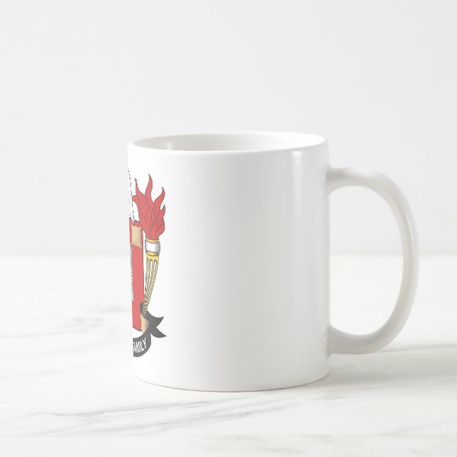 Taza De Café Escudo de la familia de Redmond (Derecha)