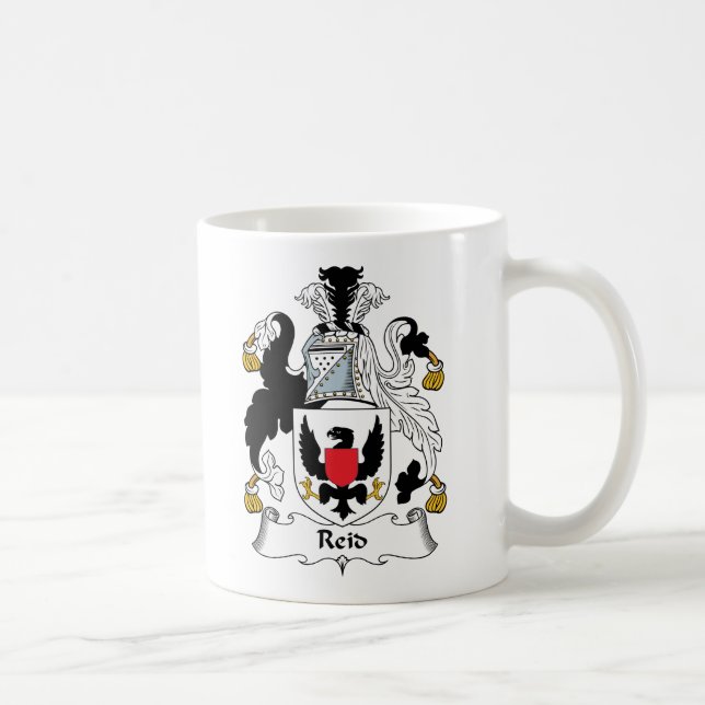 Taza De Café Escudo de la familia de Reid (Derecha)