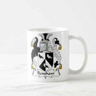 Taza De Café Escudo de la familia de Renshaw