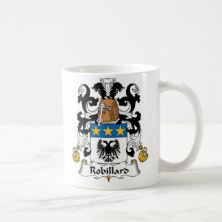 Taza De Café Escudo de la familia de Robillard