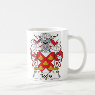 Taza De Café Escudo de la familia de Rocha