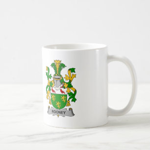 Taza De Café Escudo de la familia de Rooney
