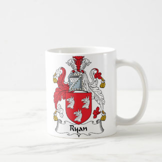 Taza De Café Escudo de la familia de Ryan
