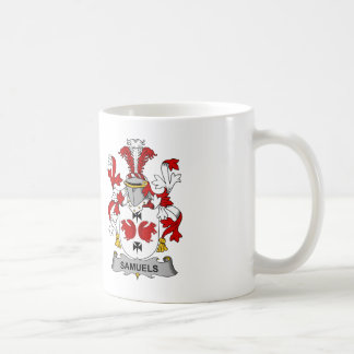 Taza De Café Escudo de la familia de Samuels