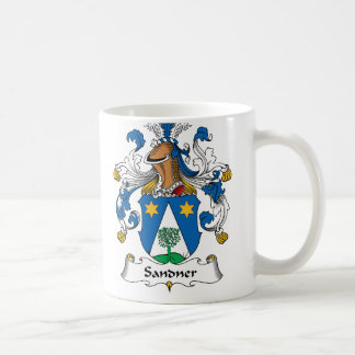 Taza De Café Escudo de la familia de Sandner