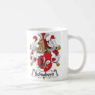 Taza De Café Escudo de la familia de Schubert