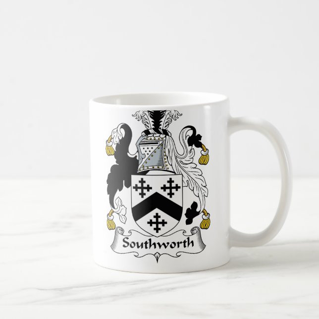 Taza De Café Escudo de la familia de Southworth (Derecha)