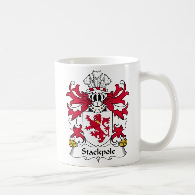 Taza De Café Escudo de la familia de Stackpole (Derecha)