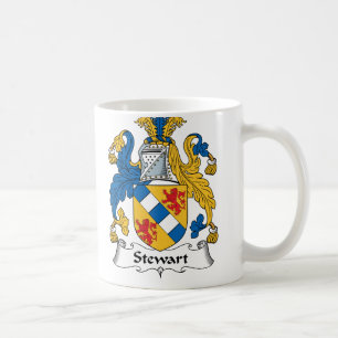 Taza De Café Escudo de la familia de Stewart