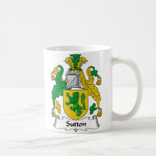 Taza De Café Escudo de la familia de Sutton
