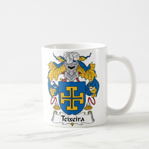 Taza De Café Escudo de la familia de Teixeira