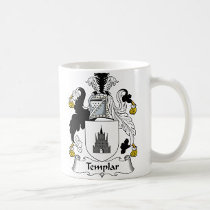 Taza De Café Escudo de la familia de Templar