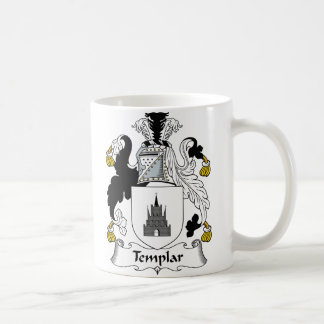 Taza De Café Escudo de la familia de Templar