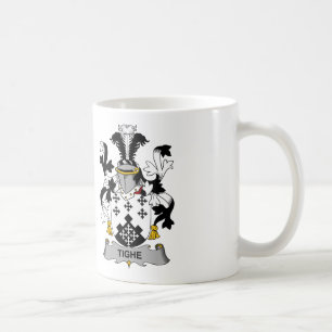 Taza De Café Escudo de la familia de Tighe