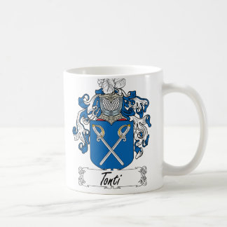 Taza De Café Escudo de la familia de Tonti