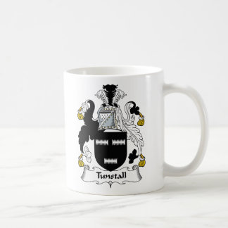 Taza De Café Escudo de la familia de Tunstall