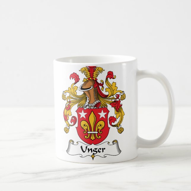 Taza De Café Escudo de la familia de Unger (Derecha)