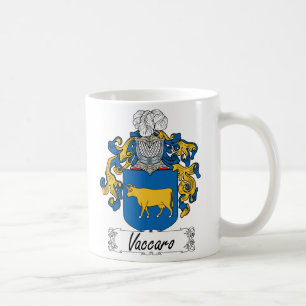 Taza De Café Escudo de la familia de Vaccaro