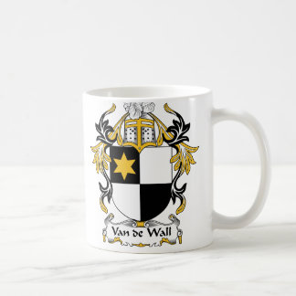 Taza De Café Escudo de la familia de Van de Wall
