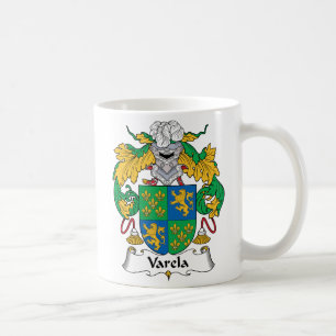 Taza De Café Escudo de la familia de Varela
