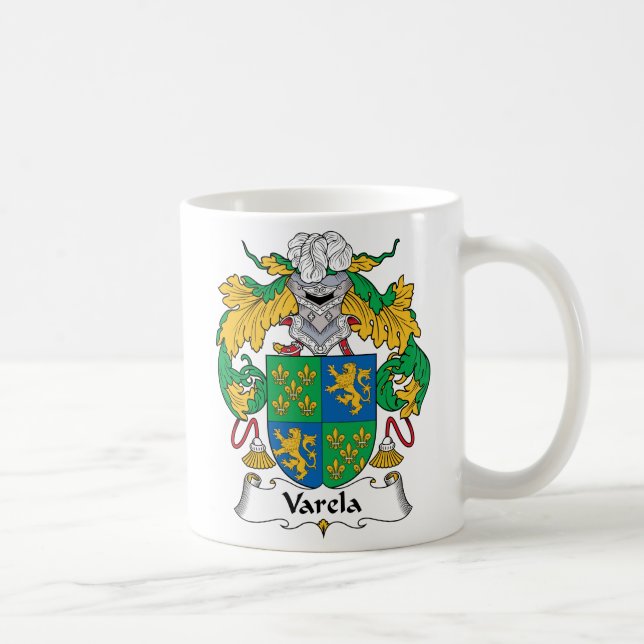 Taza De Café Escudo de la familia de Varela (Derecha)