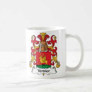 Taza De Café Escudo de la familia de Verdier