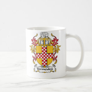 Taza De Café Escudo de la familia de Vermeulen