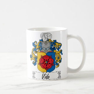 Taza De Café Escudo de la familia de Vido