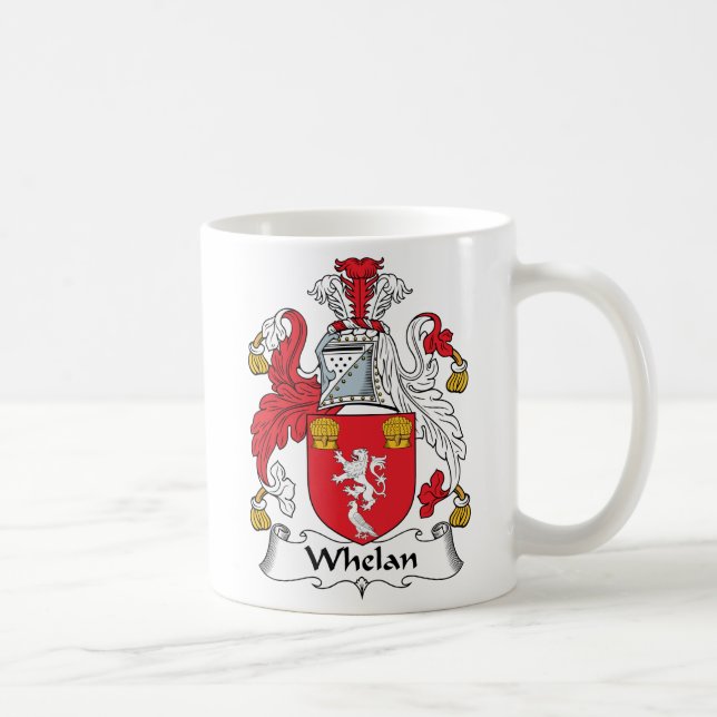 Taza De Café Escudo de la familia de Whelan (Derecha)