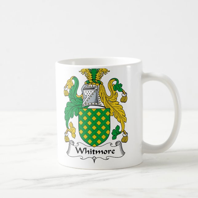 Taza De Café Escudo de la familia de Whitmore (Derecha)