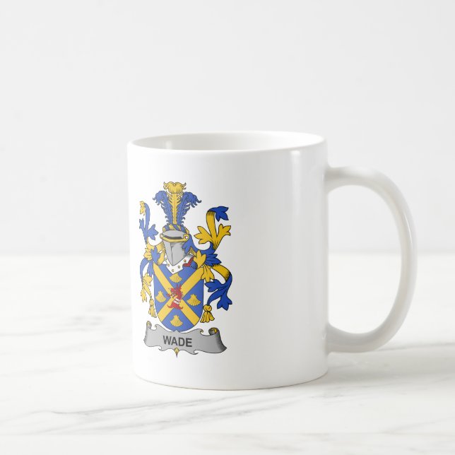 Taza De Café Escudo de la familia del bamboleo (Derecha)