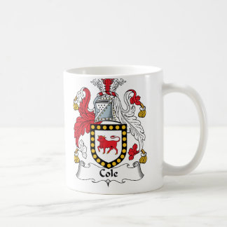 Taza De Café Escudo de la familia del col