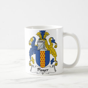 Taza De Café Escudo de la familia del jugador