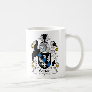 Taza De Café Escudo de la familia del sacristán