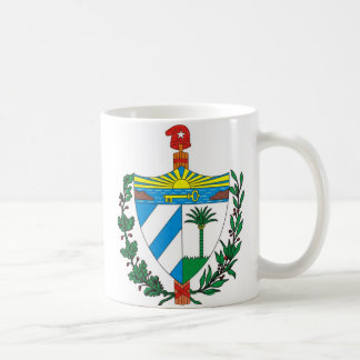 Taza De Café Escudo de la Republica de Cuba