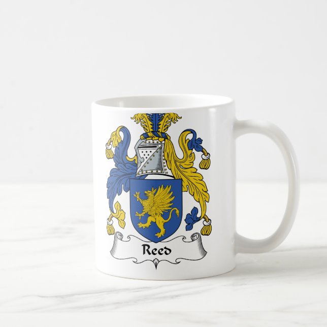 Taza De Café Escudo de lámina de la familia (Derecha)