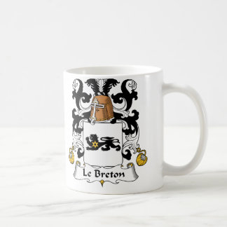 Taza De Café Escudo de Le breton Family