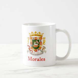 Taza De Café Escudo de Morales Puerto Rico
