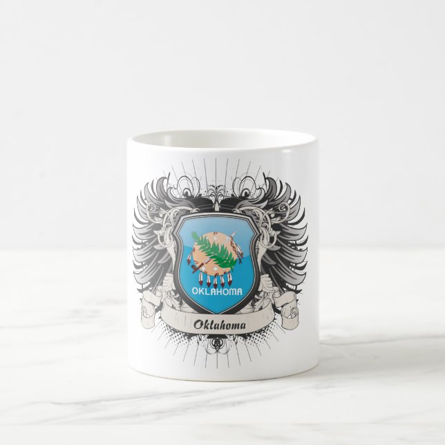 Taza De Café Escudo de Oklahoma (Centro)