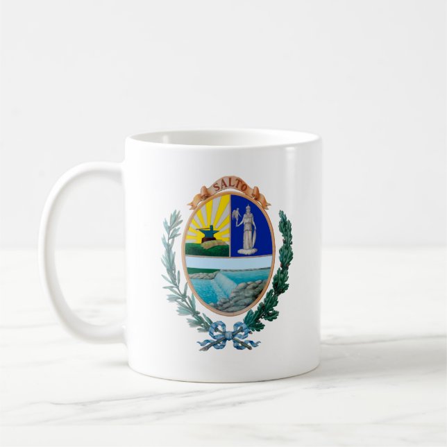 Taza De Café Escudo de Salto, Uruguay (Izquierda)