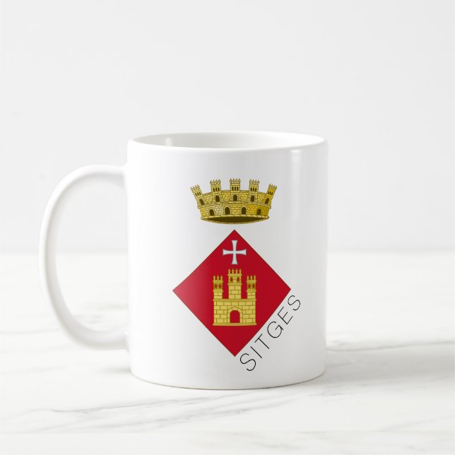Taza De Café Escudo de Sitges, Cataluña (ESP) (Izquierda)