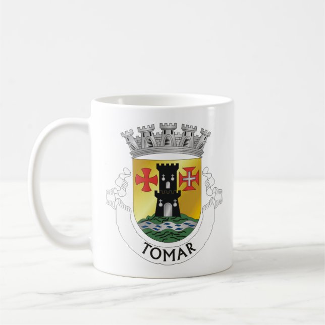 Taza De Café Escudo de Tomar, PORTUGAL (Izquierda)