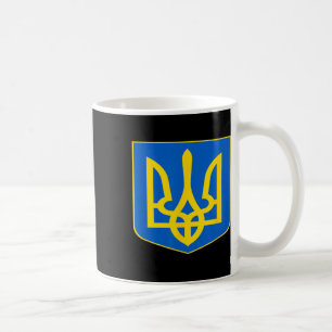 Taza De Café Escudo de Ucrania Emblema ucraniano Símbolo