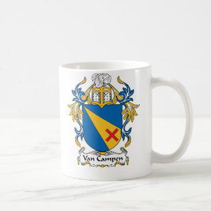 Taza De Café Escudo de Van Campen Family