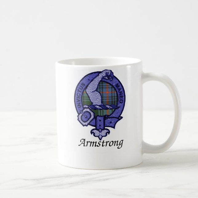 Taza De Café Escudo del clan de Armstrong (Derecha)