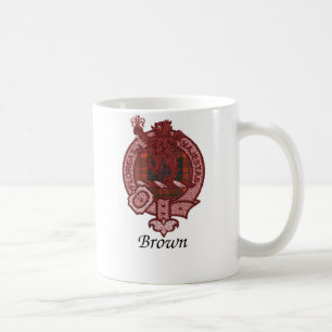 Taza De Café Escudo del clan de Brown