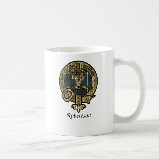 Taza De Café Escudo del clan de Robertson (Derecha)