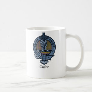Taza De Café Escudo del clan de Taylor